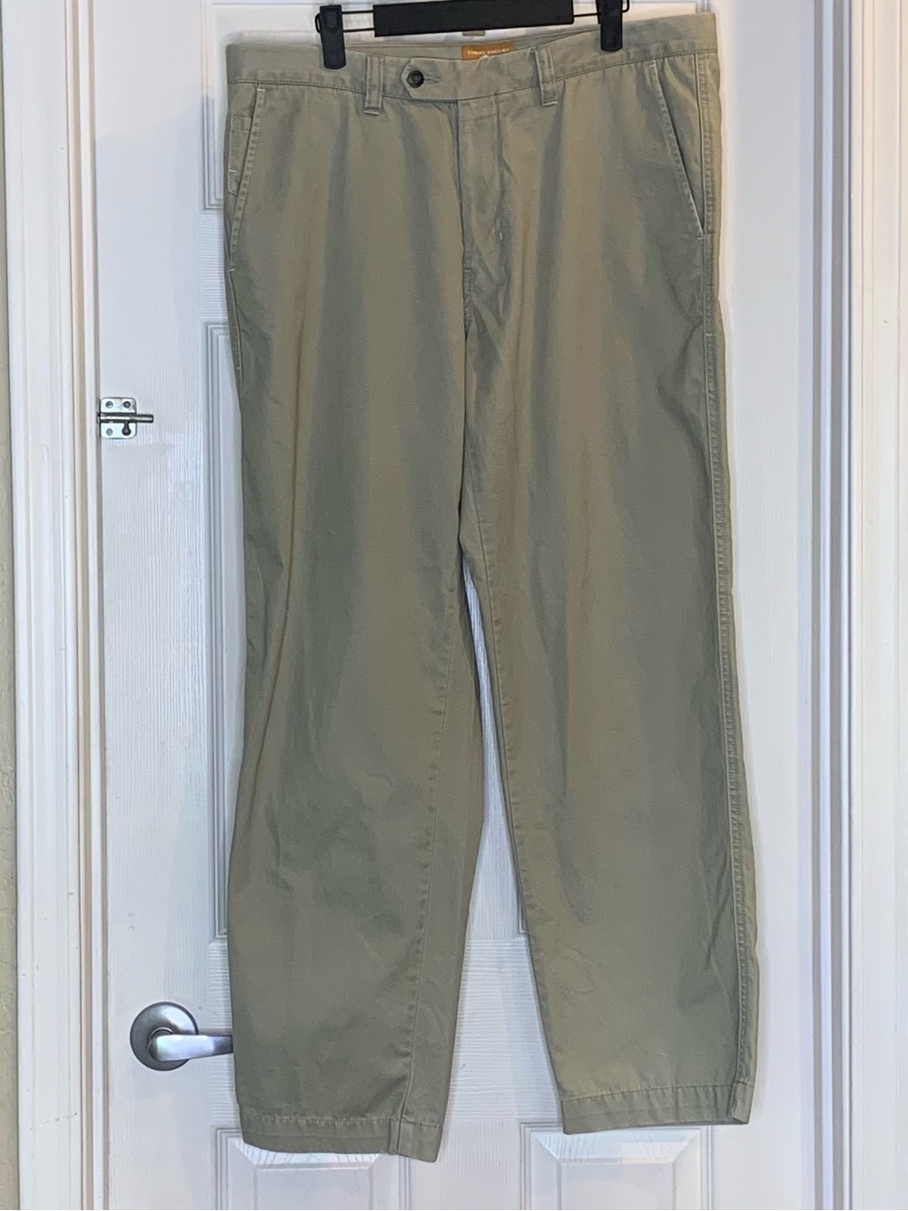 Tommy Bahama Khaki Pants Size 35x30 Pima Cotton Tan